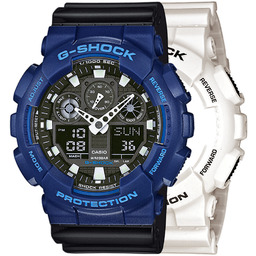 G-SHOCK SET GA-100B-7AER + BEZEL 10527398 + PASEK
