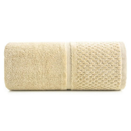 Eurofirany Ręcznik Ibiza 30x50 beżowy 550g/m2 frotte
