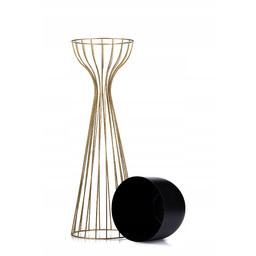 Osłonka donica stojak na kwiaty Kwietnik 68cm Loft