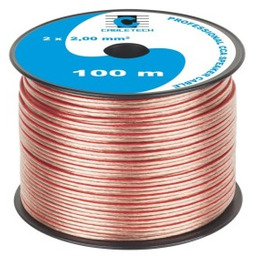 Cabletech Kabel głośnikowy CCA 2.0mm