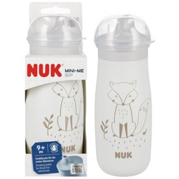 Butelka NUK Mini-Me Sip 10255689P 300 ml Popielaty