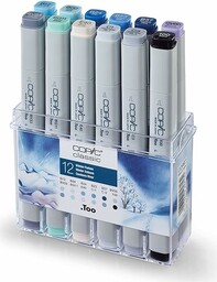 COPIC Classic Markers Set of 12 "Winter Colours",