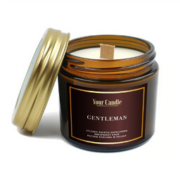 Your Candle Świeca sojowa z drewnianym knotem gentleman