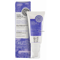 Natura Siberica - Soothing Night Face Cream -