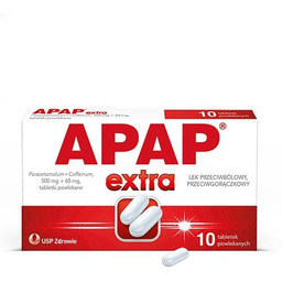 APAP EXTRA - 10 tabletek