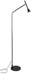 Minimalistyczna lampa podłogowa Cygnus AZ5623 Azzardo metalowa czarna