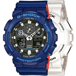 G-SHOCK SET GA-100B-7AER + BEZEL 10527398 + PASEK