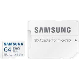 SAMSUNG Karta pamięci Evo Plus MicroSDXC 64GB +