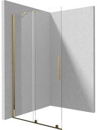 DEANTE Ścianka prysznicowa PRIZMA walk-in przesuwna 120x195 cm