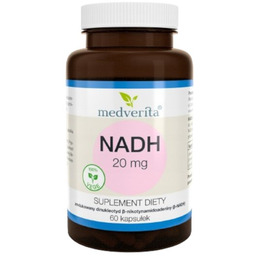 MEDVERITA NADH 20mg 60 kaps