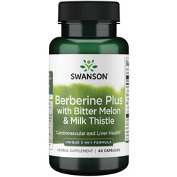 Swanson Berberine Plus Bitter Melon Milk Thistle