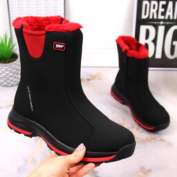 Czarne śniegowce wodoodporne DK SoftShell 15101