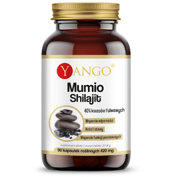 YANGO Mumio Shilajit kwasy fulwowe 40% suplement diety