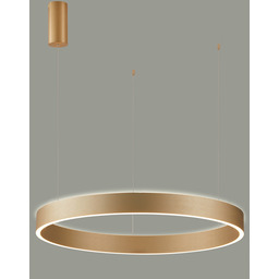 Italux Brasco Up Down PND-56215D-060RPP-GD-3KS4K-TRDIMM lampa wisząca złota