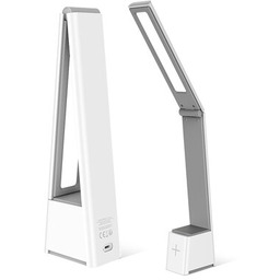 FOREVER LIGHT Lampka biurkowa Pure FLB-110 Anders Biało-szara