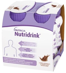 Nutridrink czekoladowy, 4x125ml