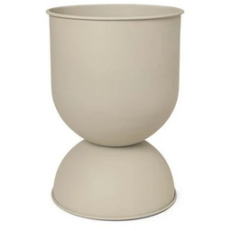 ferm LIVING - Hourglass Doniczka Medium Cashmere
