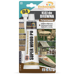 Klej do drewna poliuretanowy D4 70ml Technicqll