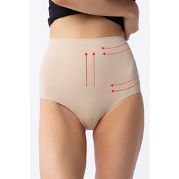 Extra wysokie majtki modelujące Amber Maxi High beżowe