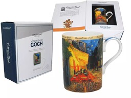 KUBEK PORCELANOWY CARMANI - VAN GOGH Taras kawiarni
