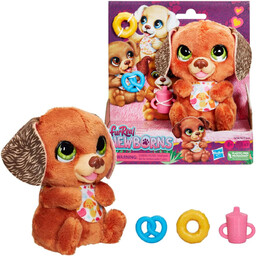 Furreal Newborns Interaktywny Piesek + akcesoria