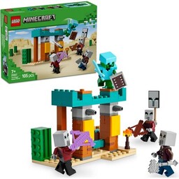 LEGO Minecraft 21267 Pustynny patrol złosadników