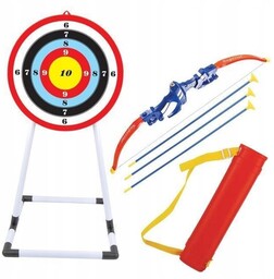 Łuk dla dzieci 76cm, tarcza i 3 strzały
