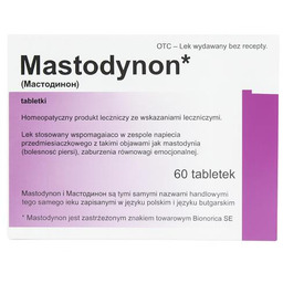 Mastodynon Delfarma, 60 tabl. -> Odbiór w Żabce!