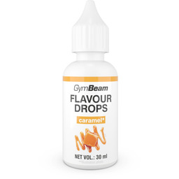 GymBeam Flavour Drops 30 ml karmel