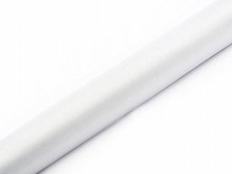 Organza gładka biała - 36 cm x 9