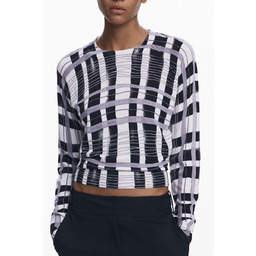 BIAŁY SWETER DAMSKI DESIGUAL