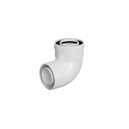 Kolano koncentryczne kominowe 80/125 87° Pp Ricom