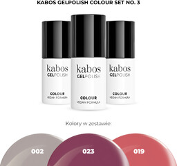 Kabos GelPolish Colour Set No. 3