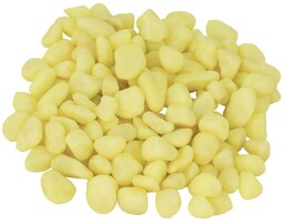 Żwirek do akwarium Happet fluor żółty 1.5cm 0,5kg