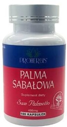 PROHERBIS Palma Sabałowa, 100 kaps.