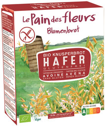 Le Pain Des Fleurs Pieczywo chrupkie owsiane bezglutenowe