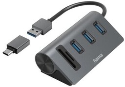 HAMA Stacja dokująca 200140 USB 3.2 Gen. 1,