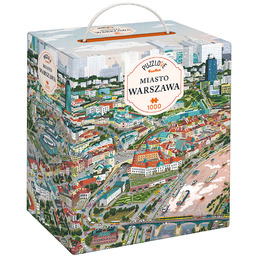 Puzzlove CzuCzu Miasto Warszawa 1000 el.