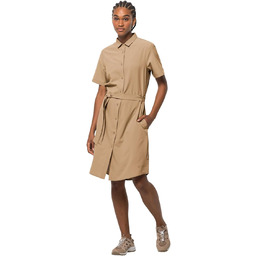 Jack Wolfskin Sukienka świąteczna MIDI, Sand Storm, L