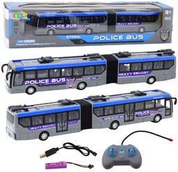 Autobus policyjny przegubowy RC 1:32