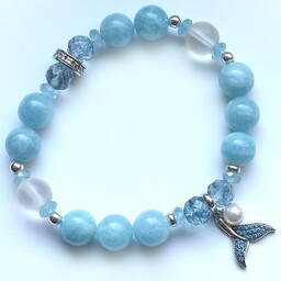 Pakamera Akwamaryn, topaz, kwarc matowy - szerokie horyzonty