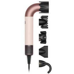 Dyson Supersonic R Straight+Wavy pastelowy róż/różowe złoto