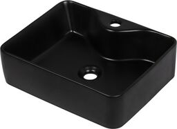 Umywalka ceramiczna BRENDO-470 czarna matowa