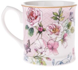 Kubek porcelanowy Roses, 400 ml