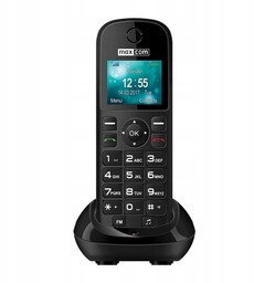 Telefon Stacjonarny Na Kartę Sim Maxcom MM35D Czary