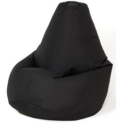 GO GIFT Pufa worek Gruszka XXL Czarny 140