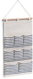 Zeller Organizer na ścianę z kieszeniami STRIPES, 35