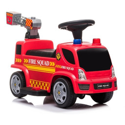 Pojazd Jeździk Straż Pożarna Drabina Bańki Mydlane Dźwięki