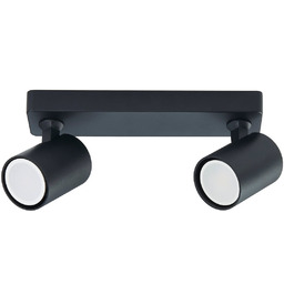 Spot Snow 2xGU10 czarna LP-731/2W BK - Light