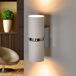 EGLO Kinkiet LED Passa, aluminiowy / szary /